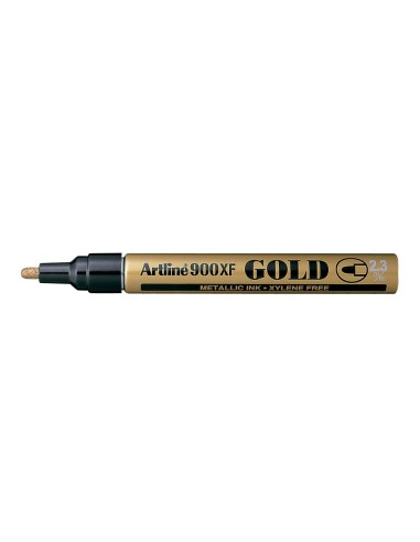 ROTULADOR ARTLINE MARCADOR PERM.TINTA METALICA EK-900 ORO PUNTA RED.1