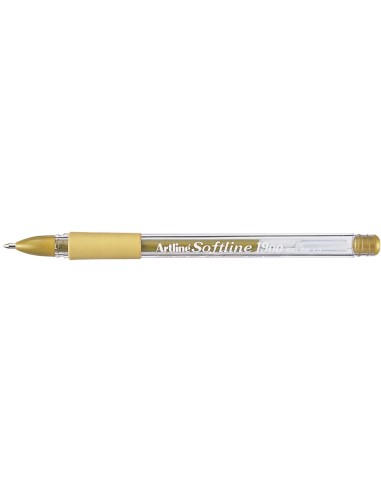 BOLIGRAFO ARTLINE 1900 SOFTLINE TINTA ACEITE METALICO ORO