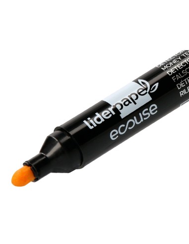 ROTULADOR  ECOUSE DETECTOR BILLETES FALSOS CUERPO PLAST.100% RECICL