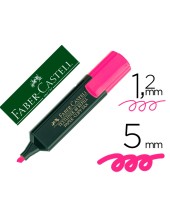 ROTULADOR FABER FLUOR 48-28 ROSA