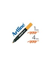 ROTULADOR ARTLINE FLUOR EK-660 NARANJA PUNTA BISELADA 2