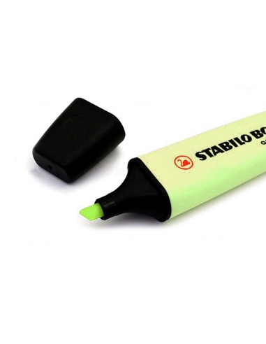 ROTULADOR STABILO BOSS FLUORESCENTE 70 PASTEL CHISPA LIMA