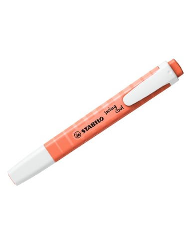 ROTULADOR STABILO FLUORESCENTE SWING COOL PASTEL CORAL MELOSO