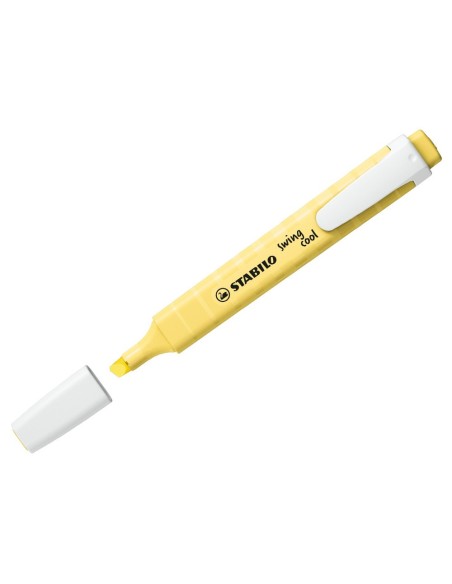 ROTULADOR STABILO FLUORESCENTE SWING COOL PASTEL AM. CREMOSO