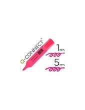 ROTULADOR Q-CON.FLUOR  ROSA PUNTA BISELADA 2