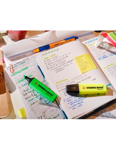 ROTULADOR STABILO BOSS FLUOR 70 AMARILLO