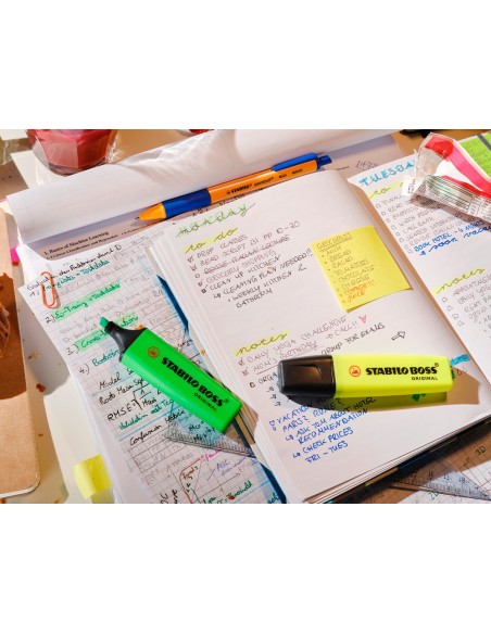 ROTULADOR STABILO BOSS FLUOR 70 AMARILLO