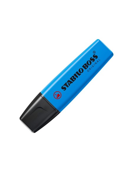 ROTULADOR STABILO BOSS FLUOR 70 AZUL