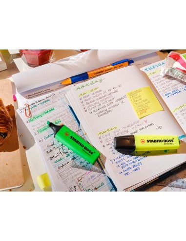 ROTULADOR STABILO BOSS FLUOR 70 VERDE