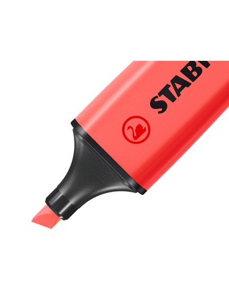 ROTULADOR STABILO BOSS FLUOR 70 ROJO