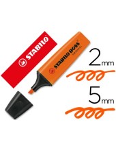 ROTULADOR STABILO BOSS FLUOR 70 NARANJA