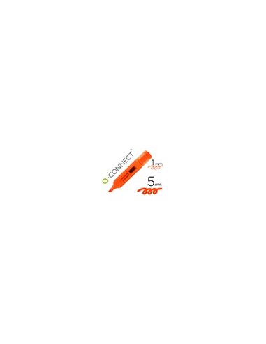 ROTULADOR Q-CON.FLUOR NARANJA PUNTA BISELADA ROTULADOR Q-CON.FLUOR NARANJA PUNTA BISELADA
