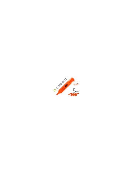 ROTULADOR Q-CON.FLUOR NARANJA PUNTA BISELADA ROTULADOR Q-CON.FLUOR NARANJA PUNTA BISELADA