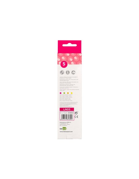 LAPICES DE COLORES LIDERPAPEL JUMBO NEON ROSA