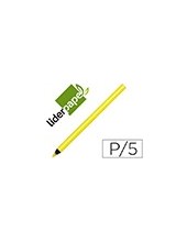 LAPICES DE COLORES LIDERPAPEL JUMBO NEON AMARILLO 2