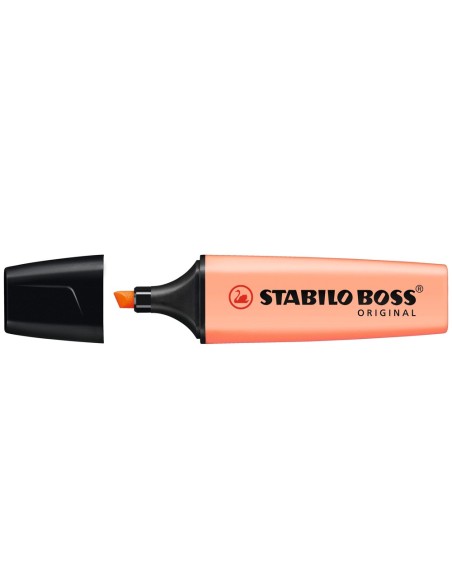 ROTULADOR STABILO BOSS PASTEL FLUORESCENTE 70 MELOCOTON SEDOSO