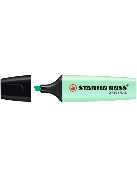 ROTULADOR STABILO BOSS PASTEL FLUORESCENTE 70 PIZCA DE MENTA