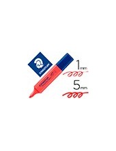 ROTULADOR STAEDTLER TEXTSURFER CLASSIC 364 FLUORESCENTE ROJO 2