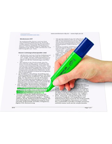 ROTULADOR STAEDTLER TEXTSURFER CLASSIC 364-5 FLUOR. VERDE**752374