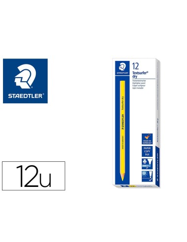 LAPICES FLUORESCENTE STAEDTLER TRIANGULAR TOP STAR AM.CAJA 12UD