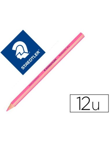 LAPICES FLUORESCENTE STAEDTLER TRIANGULAR TOP STAR RS.CAJA 12UD