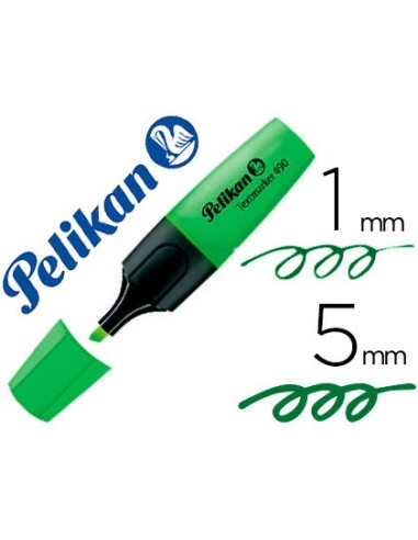 ROTULADOR PELIKAN FLUORESCENTE TEXTMARKER 490 VERDE