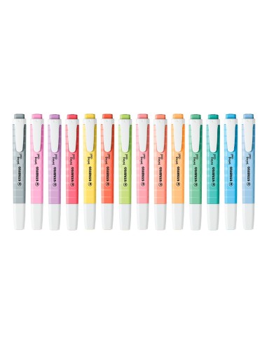 ROTULADOR STABILO FLUOR.SWING COOL PASTEL BOMBONERA 100 UD.SURT.