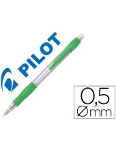 PORTAMINAS PILOT SUPER GRIP VER.CLARO 0,5 MM SUJECION CAUCHO