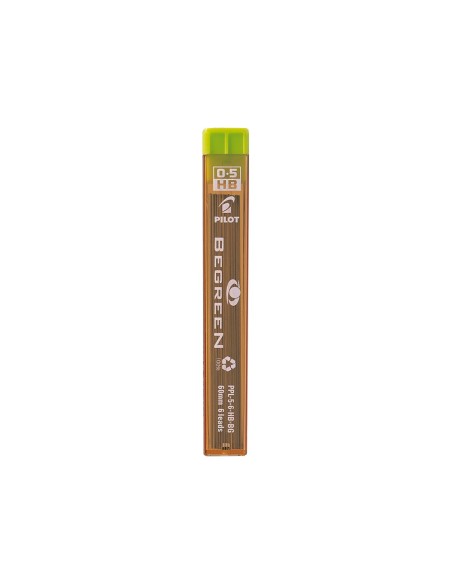 PORTAMINAS PILOT H-185 CUERPO NEON 0,5MM+1 TUBO 12 MINAS BLISTER