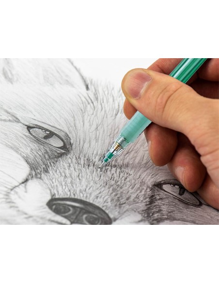 PORTAMINAS PILOT H-185 CUERPO NEON 0,5MM+1 TUBO 12 MINAS BLISTER