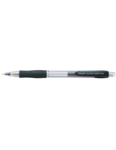 PORTAMINAS PILOT SUPER GRIP NEGRO 0,5 MM SUJECION CAUCHO