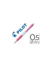 PORTAMINAS PILOT SUPER GRIP ROSA 0,5 MM SUJECION CAUCHO 2