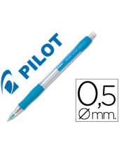 PORTAMINAS PILOT SUPER GRIP CELESTE 0,5 MM SUJECION CAUCHO