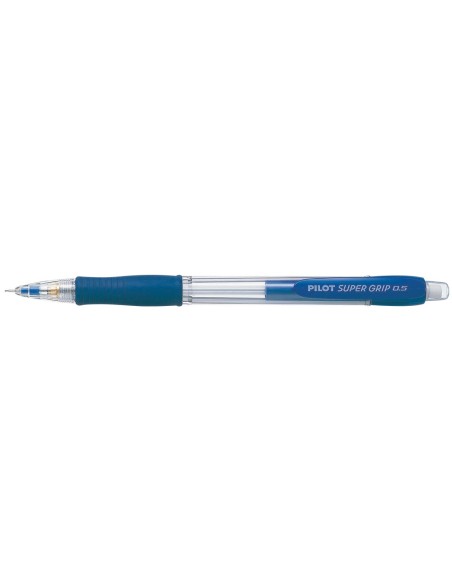 PORTAMINAS PILOT SUPER GRIP AZUL 0,5 MM SUJECION CAUCHO