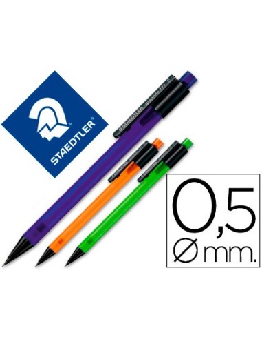 PORTAMINAS STAEDTLER MARS 0,5 MM TRANSLUCIDO