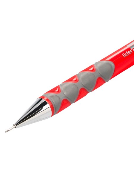 PORTAMINAS LIDERPAPEL DIAMOND 0.5 MM GOMA SUJECION SOFT COL.SURT.