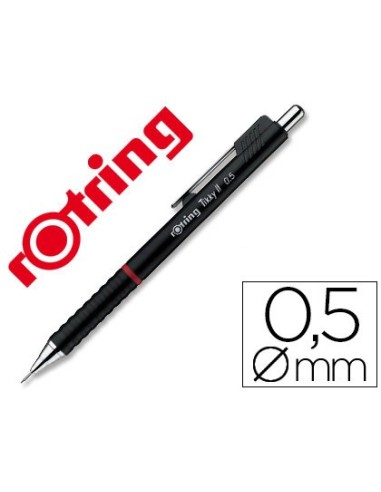 PORTAMINAS ROTRING TIKKY 0,5 MM NEGRO