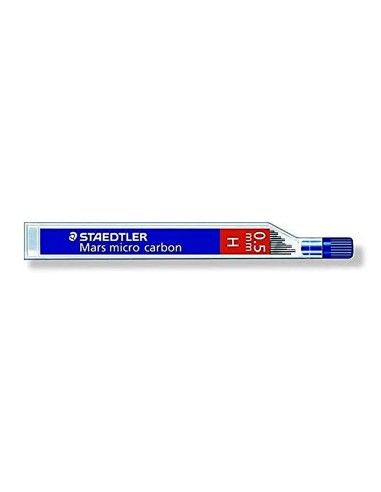 MINAS STAEDTLER MARS MICRO GRAFITO 0,5 MM H TUBO CON 12 UNIDADES