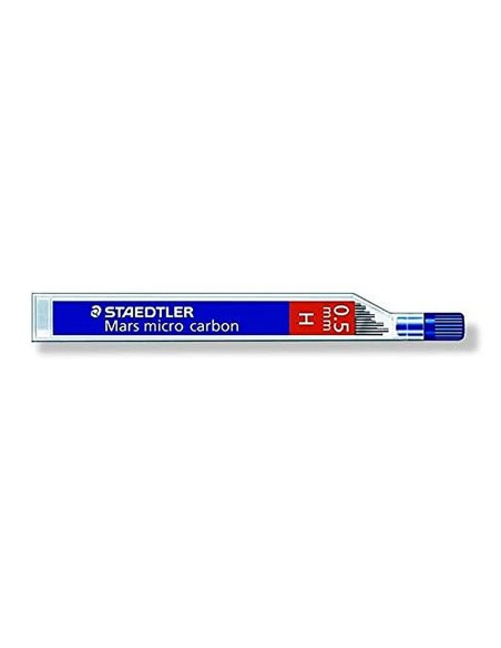 MINAS STAEDTLER MARS MICRO GRAFITO 0,5 MM H TUBO CON 12 UNIDADES
