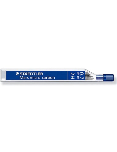 MINAS STAEDTLER MARS MICRO GRAFITO 0,7 MM 2H TUBO CON 12 UNIDADES