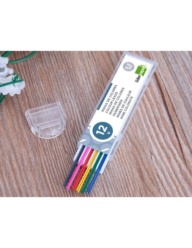 MINAS COL.SURT. 0.5MM ESTUCHE 12 MINAS