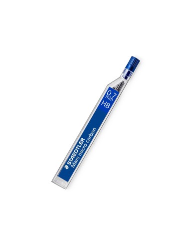 MINAS STAEDTLER MARS MICRO GRAFITO 0,7 MM HB TUBO CON 12 MINAS