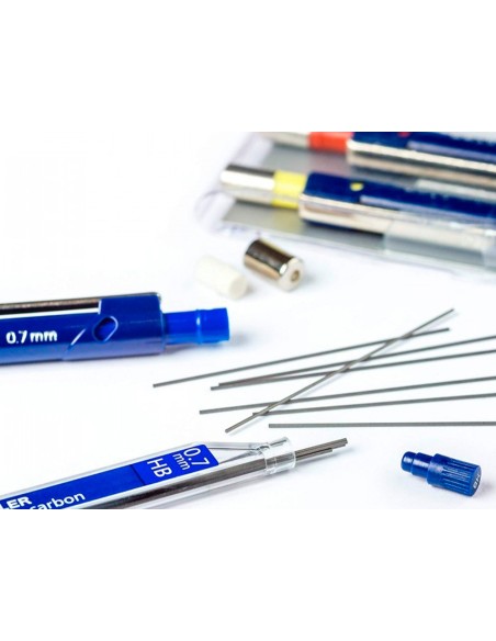 MINAS STAEDTLER MARS MICRO GRAFITO 0,7 MM HB TUBO CON 12 MINAS
