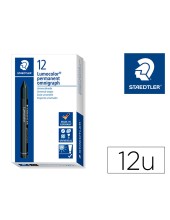 MINAS STAEDTLER PARA MARCAR NEGRAS PERMANENTE OMNIGRAPH 236