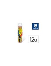 LAPICES GRAFITO STAEDTLER NORIS N.2 HB 12 UDS+AFILALAPIZ+GOMA 2