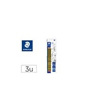 LAPICES GRAFITO STAEDTLER NORIS N.2 HB 3 UD. 2