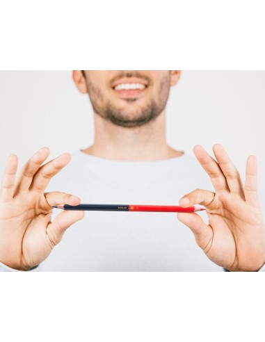 LAPICES BICOLOR LIDERPAPEL ROJO-AZUL