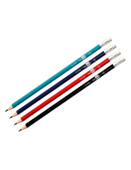LAPICES GRAFITO C/GOMA TRIANGULAR