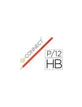 LAPICES DE GRAFITO Q-CONNECT SIN GOMA N.2 HB 2