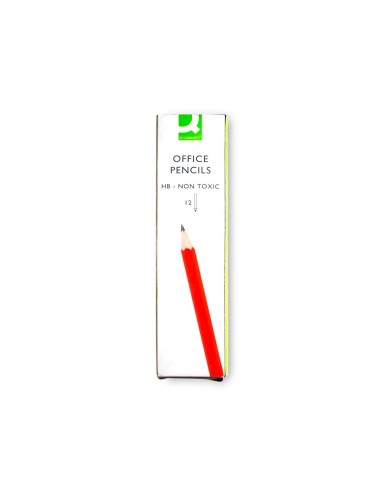 LAPICES DE GRAFITO Q-CONNECT SIN GOMA N.2 HB LAPICES DE GRAFITO Q-CONNECT SIN GOMA N.2 HB